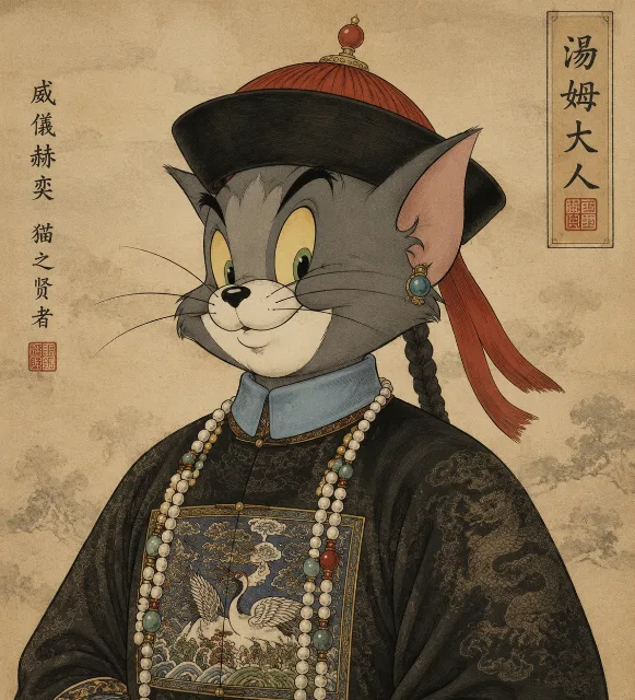 中国工笔肖像画风格