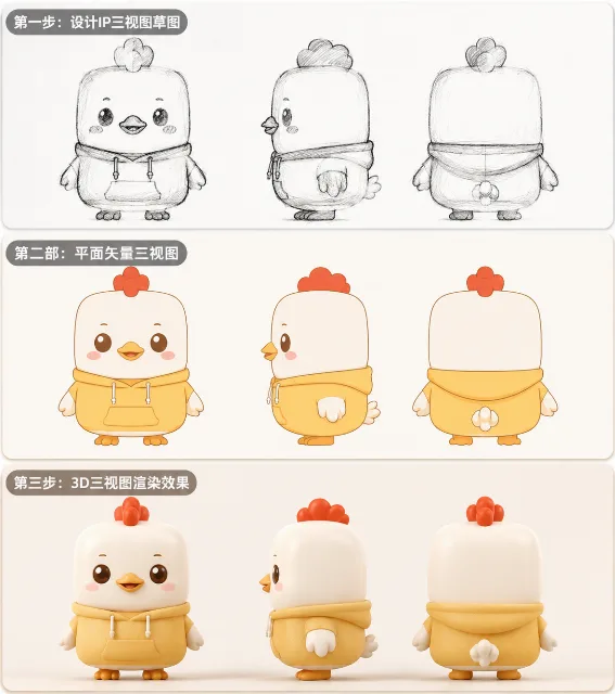 拟人化ip形象